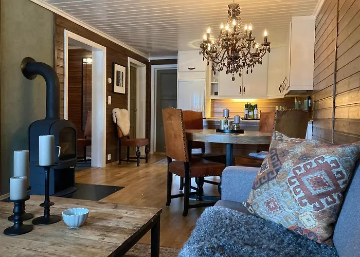 Lun Og Koselig Med Sauna Pa Filefjell